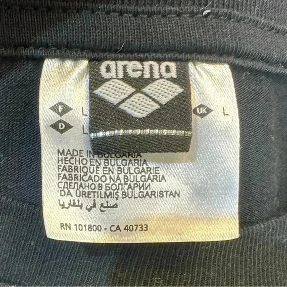 Arena USA Swim Trials Men's Black/Red USA Size L - Picture 6 of 6